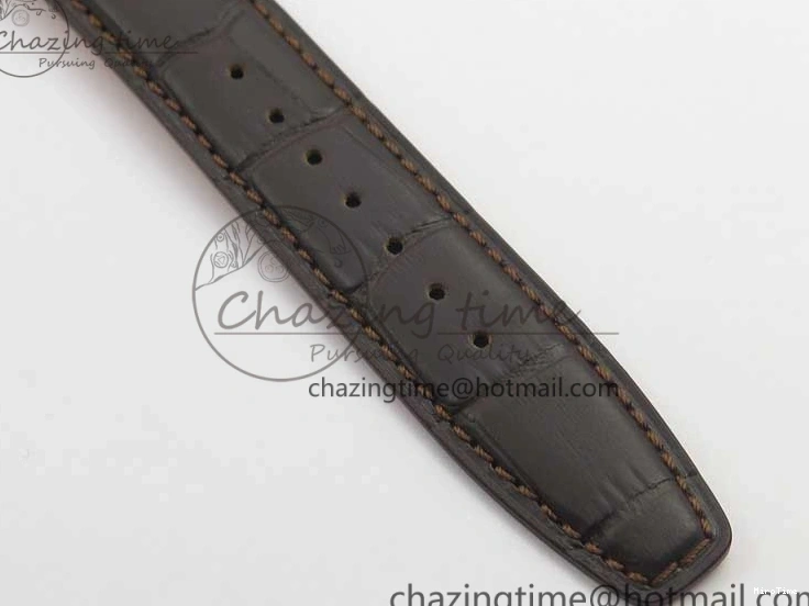 MIROTIME 0321 Lightweight Portugieser Chrono  42 IW390406 RG ZF 1:1 Best Edition White Dial on Brown Leather Strap A 7123